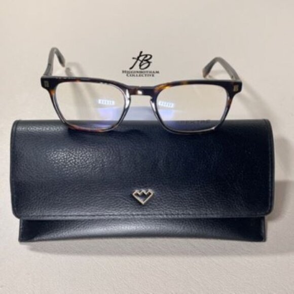 SPEKTRE GATSBY SQUARE ACETATE EYEGLASS FRAMES HAVANA 50-21-145 NEW GTS02V - Picture 2 of 15